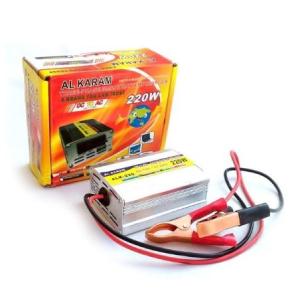 DC 12V to AC 220V Power Inverter - 220 Watts