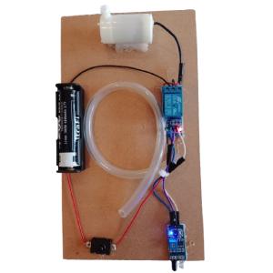 Automatic Hand Senitizer Working Model Project