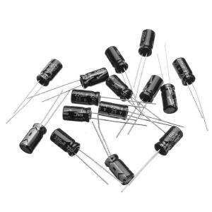 Capacitor 0.1UF-1000UF Aluminum Electrolytic Capacitors 16-50V