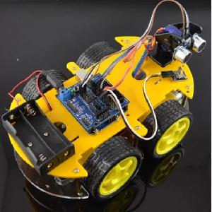 Ultrasonic Intelligent Mobile Bluetooth-Controlled Robotic Car